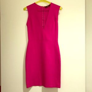 Hot Pink Bodycon dress from Lulus. Size small.